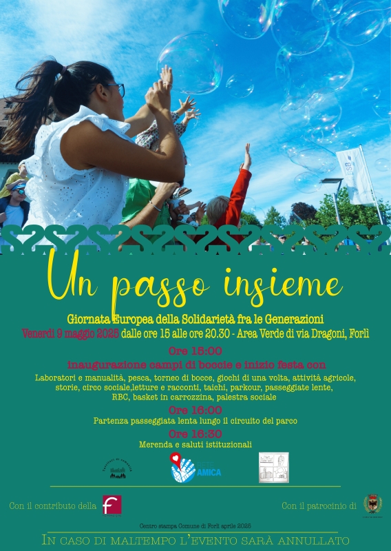 Festa intergenerazionale a Forlì